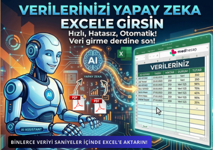 Yapay Zeka ile veri girme